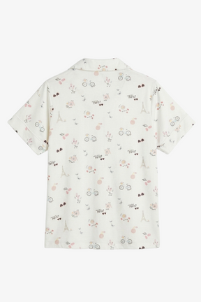 Tossed Graphic Pyjama Set