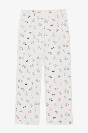 Tossed Graphic Pyjama Set