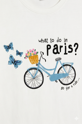 Paris Graphic Print Pyjama Set