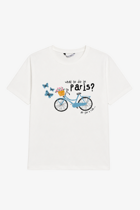 Paris Graphic Print Pyjama Set