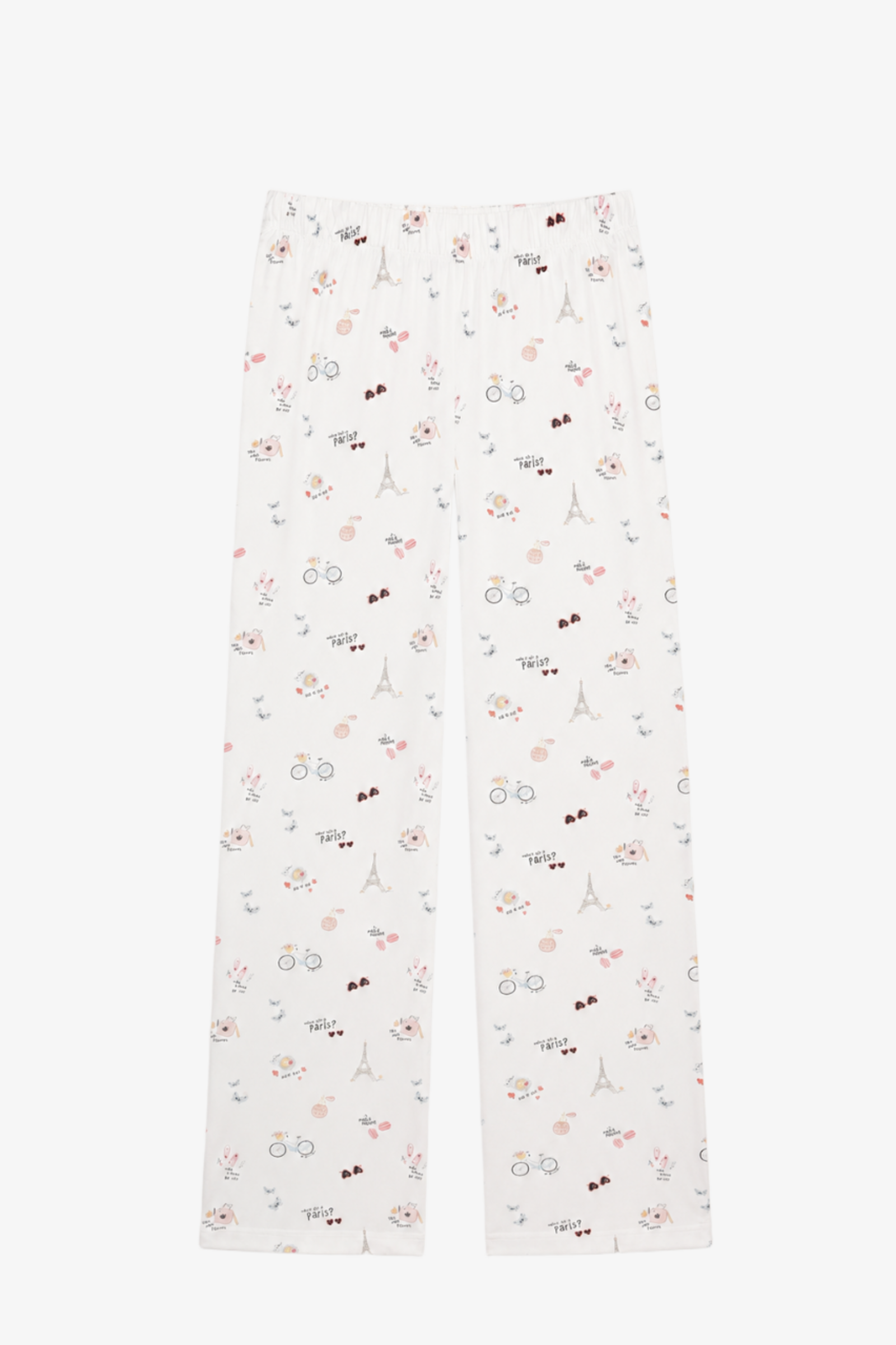 Paris Graphic Print Pyjama Set