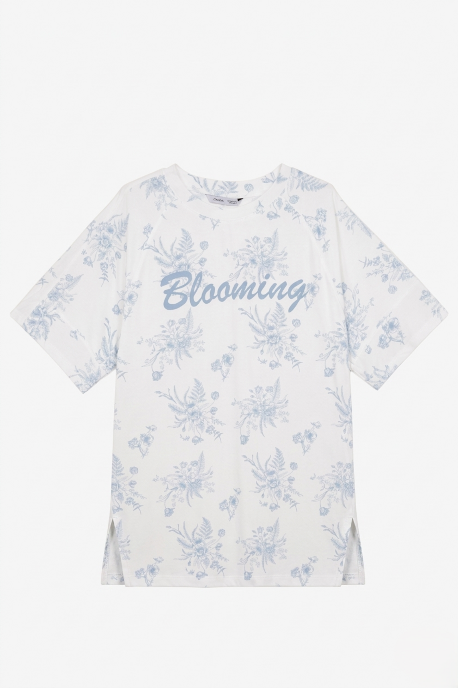 Relaxed Floral Night Shirt