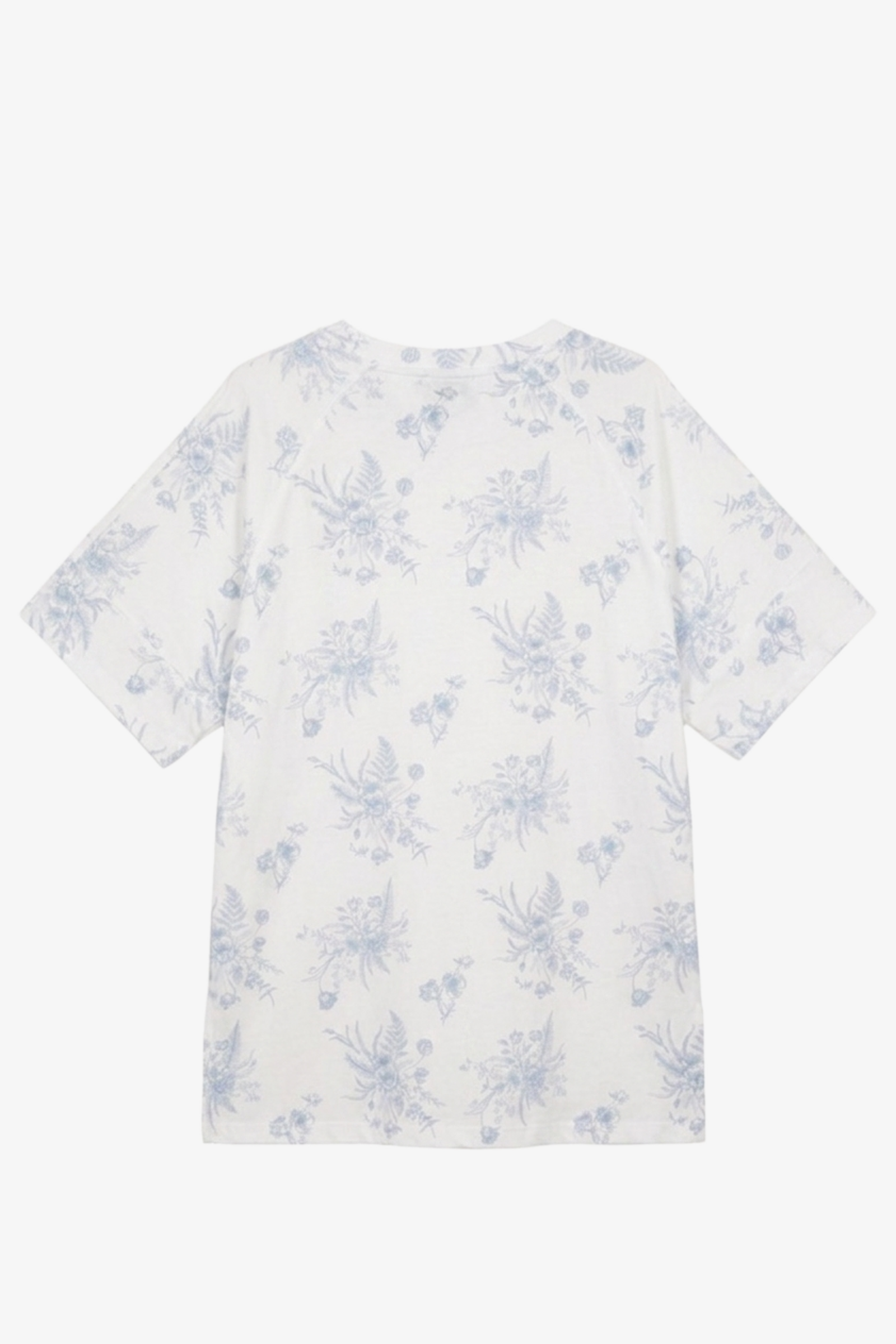 Relaxed Floral Night Shirt