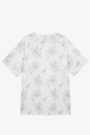 Relaxed Floral Night Shirt