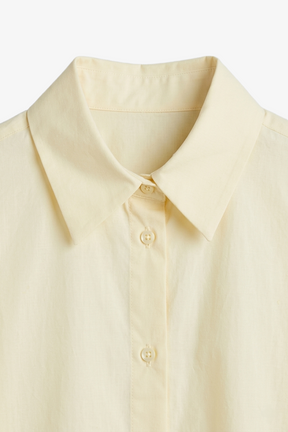 High-Low Oversized Shirt