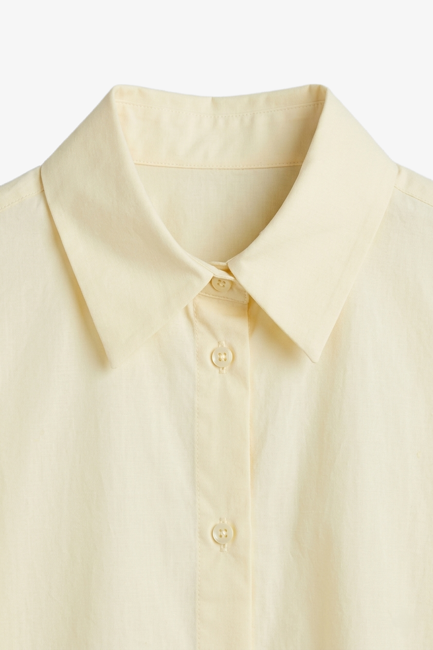 High-Low Oversized Shirt