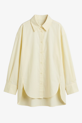 High-Low Oversized Shirt