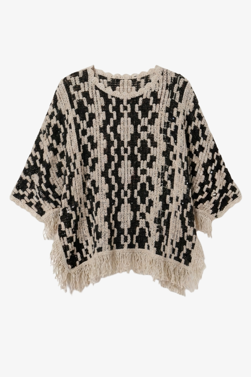 Geometric Crochet Beach Top