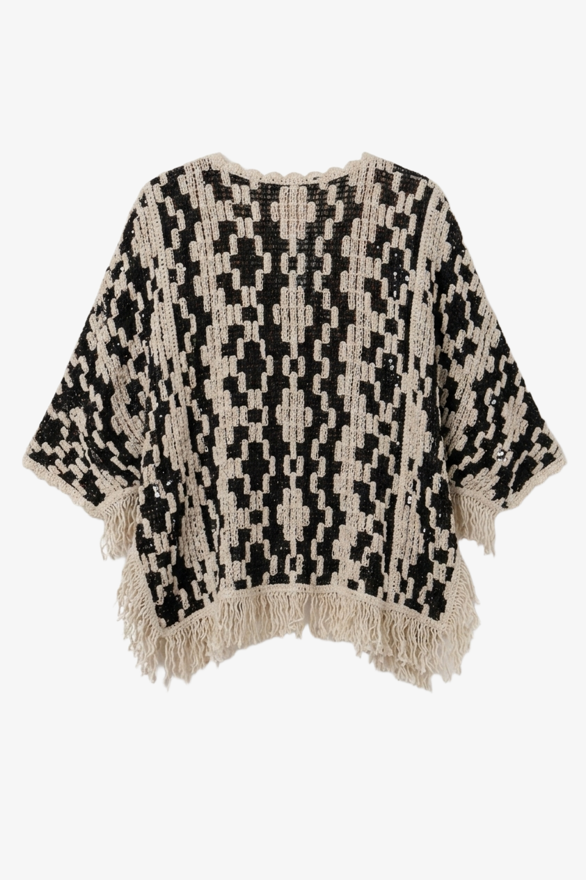 Geometric Crochet Beach Top