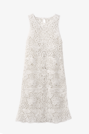 Floral Crochet Beach Dress