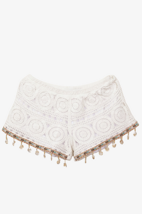Shell-Trimmed Beach Set