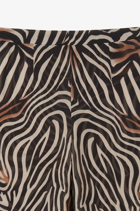 Zebra-Print Beach Set
