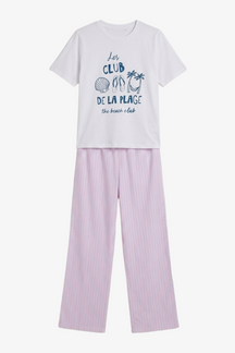 Double-Waistband Pyjama Set