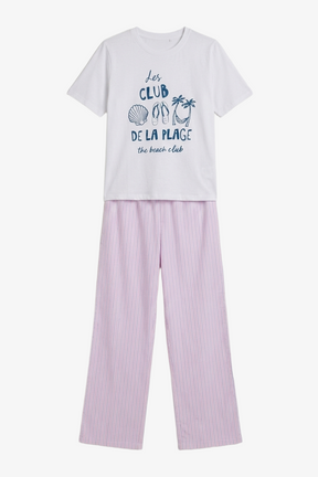 Double-Waistband Pyjama Set