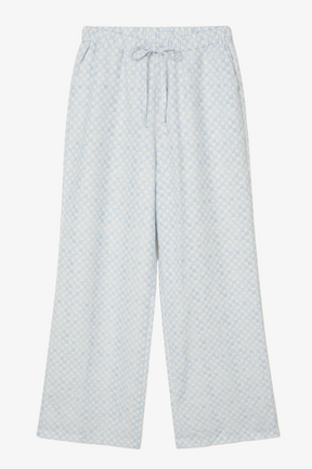 Relaxed Checkered Pyjama Set
