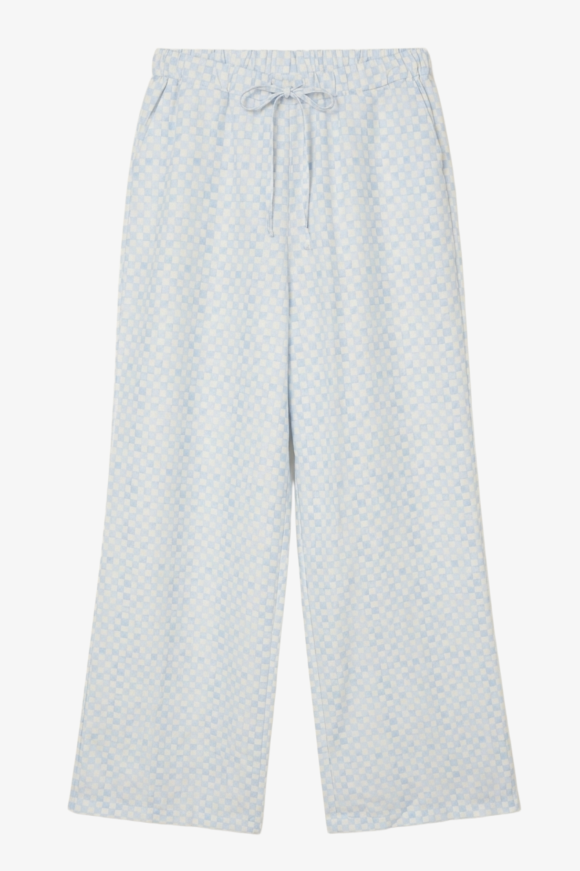 Relaxed Checkered Pyjama Set