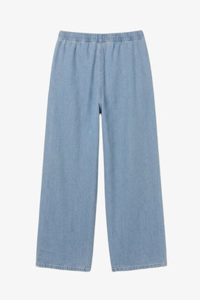 Drawstring Denim Pants