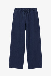 Drawstring Denim Pants