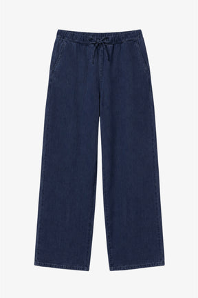 Drawstring Denim Pants