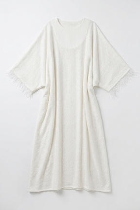 Fringed Maxi Abaya