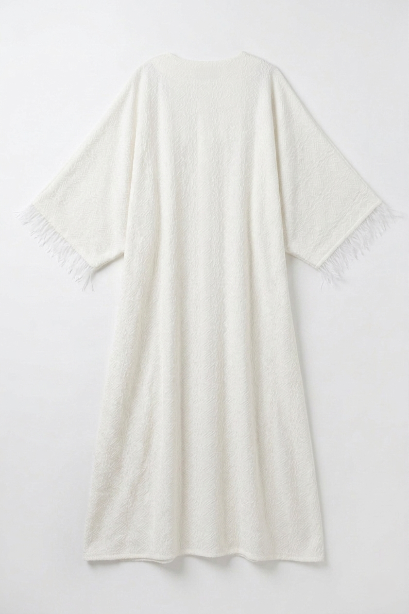 Fringed Maxi Abaya