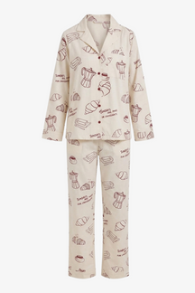 Breakfast Print Pyjama