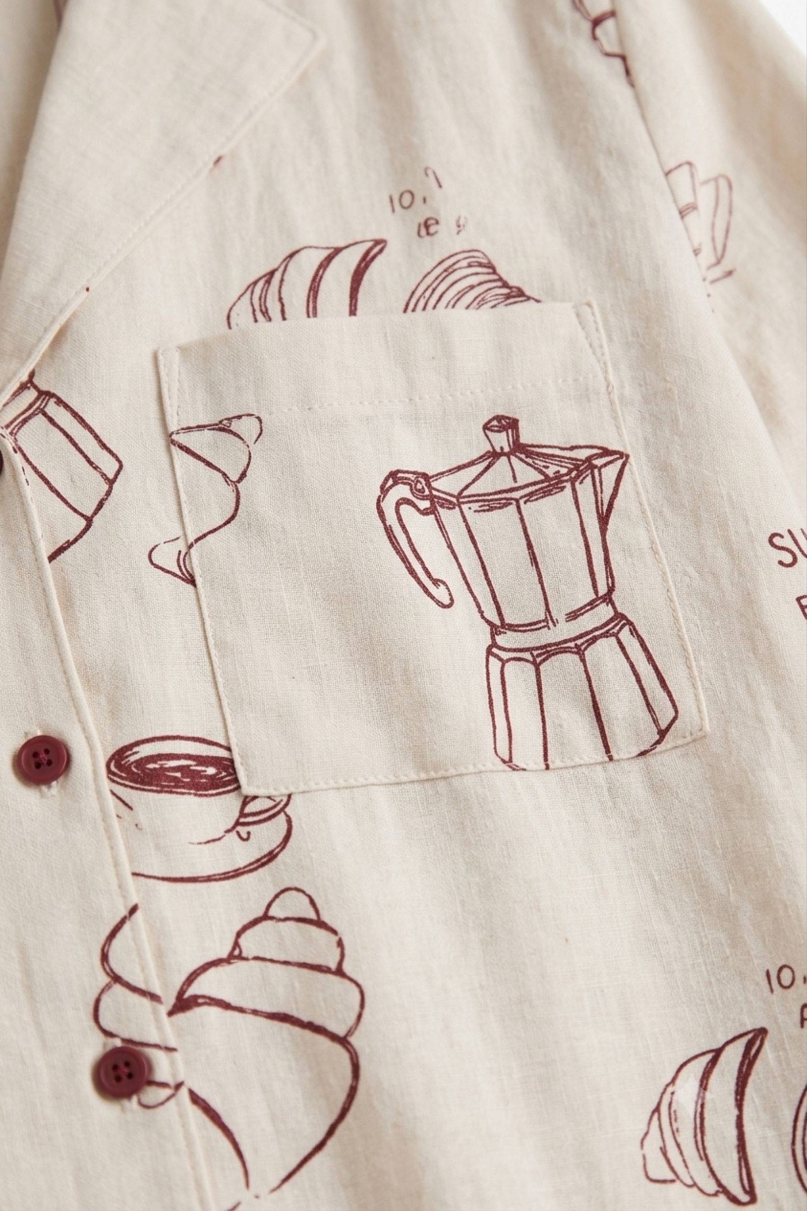 Breakfast Print Pyjama