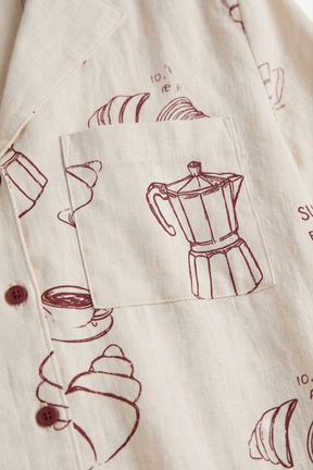 Breakfast Print Pyjama