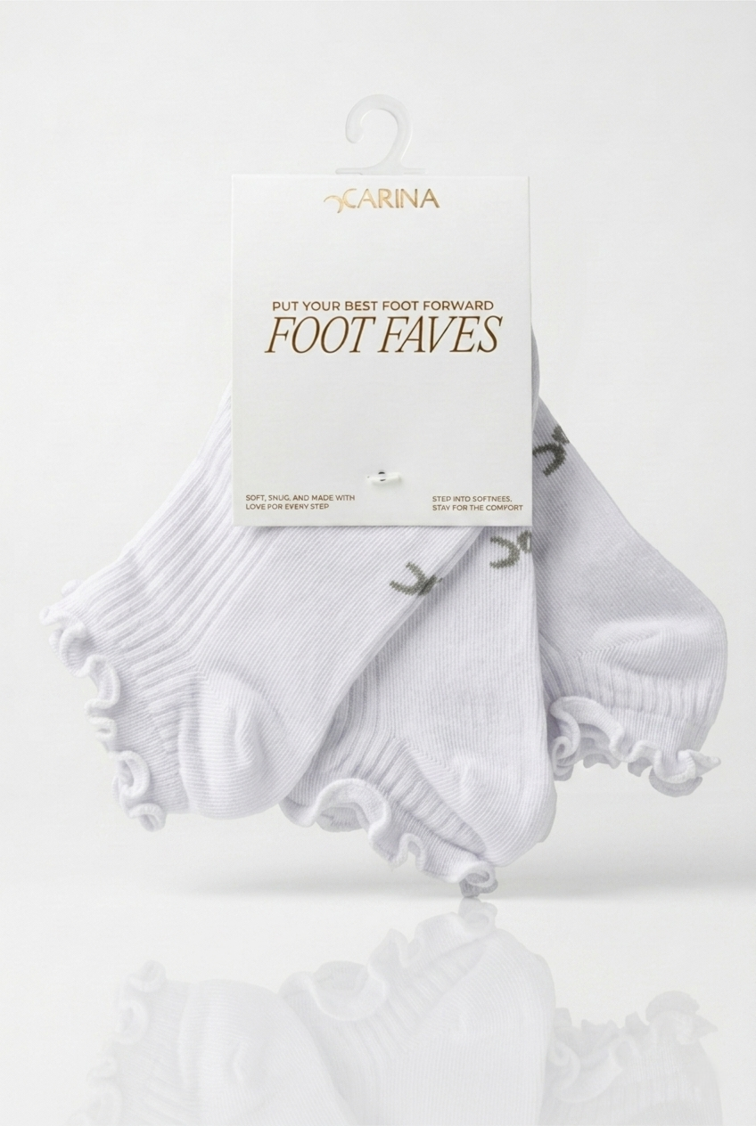Lettuce Edge Socks - 3 Pairs