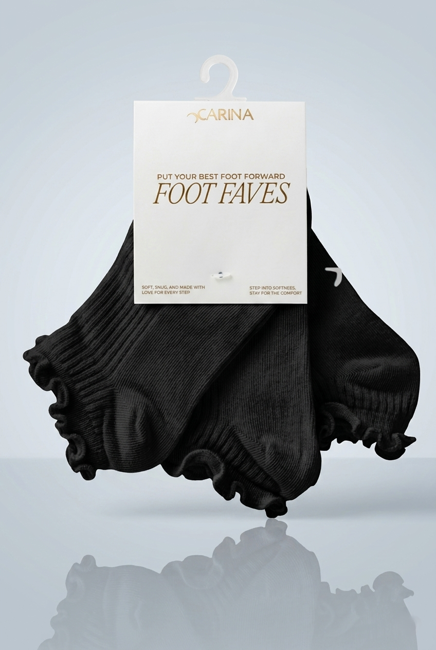 Lettuce Edge Socks - 3 Pairs