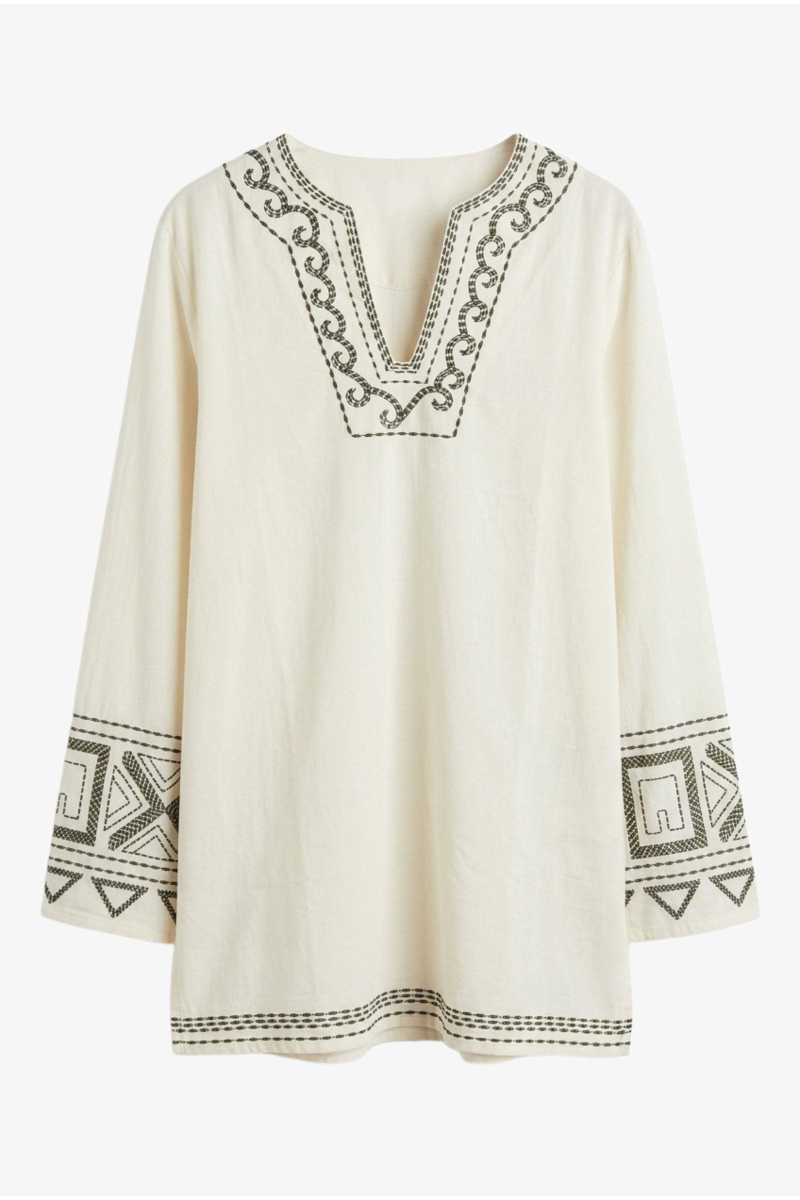 Embroidered Beach Dress