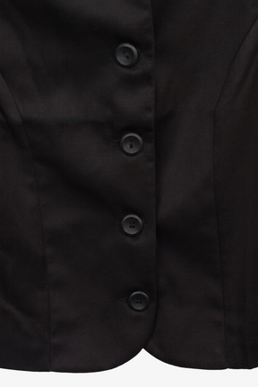 Button-Up Tailored Top