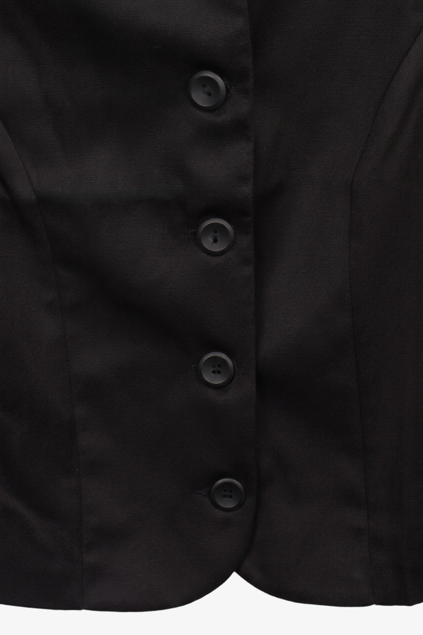 Button-Up Tailored Top