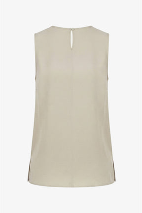 Keyhole Back Closure Blouse