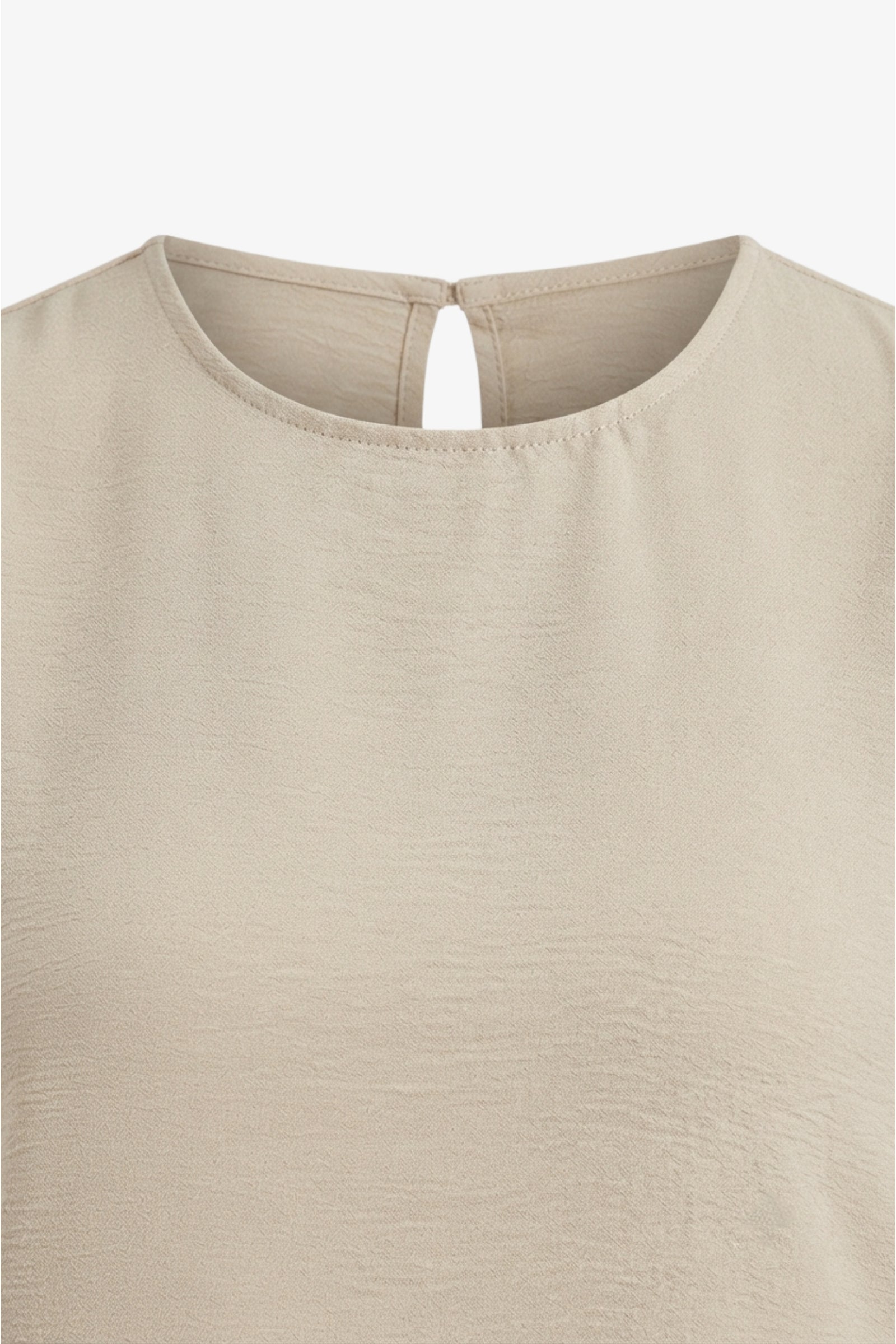 Keyhole Back Closure Blouse