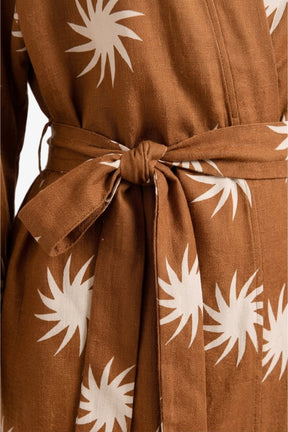 Sunburst Wrap Kimono