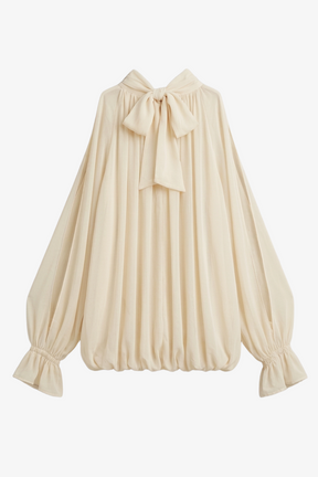 Cold-Shoulder Sleeve Blouse