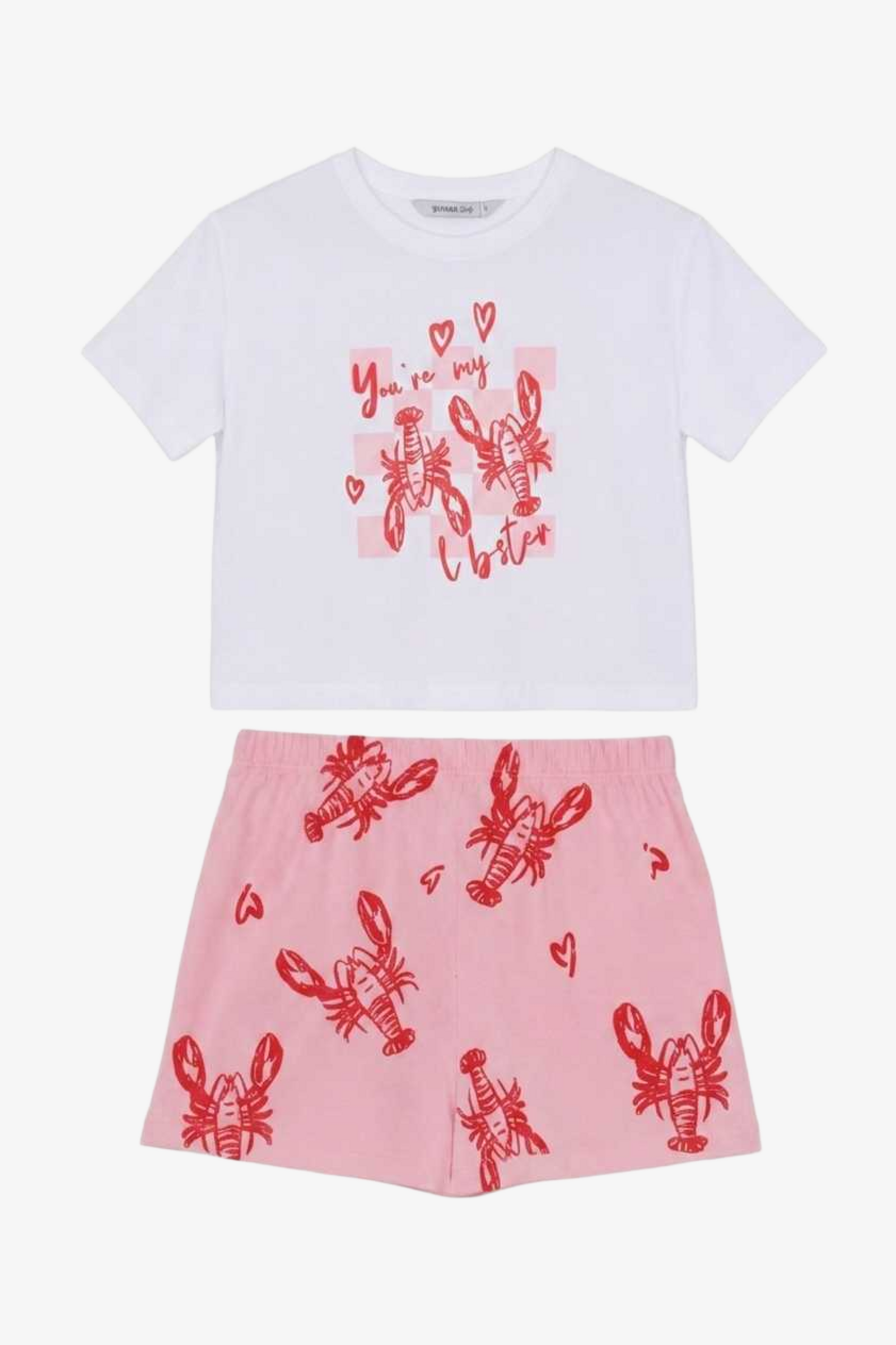 Girly Printed Pyjama Set