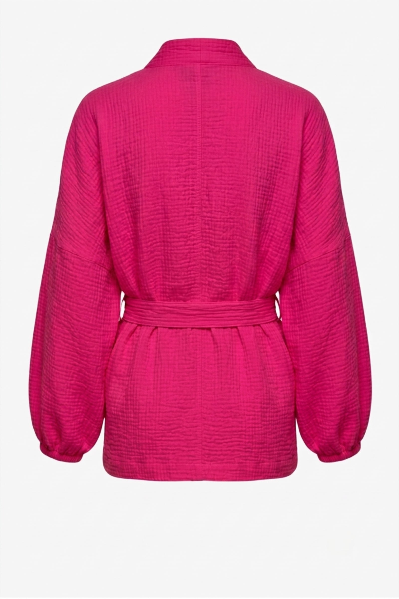 Puff-Sleeve Cardigan