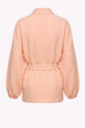 Puff-Sleeve Cardigan