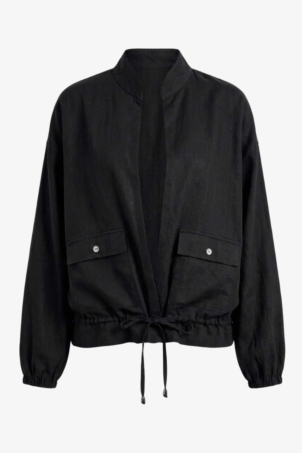 Drawstring Waist Shirt