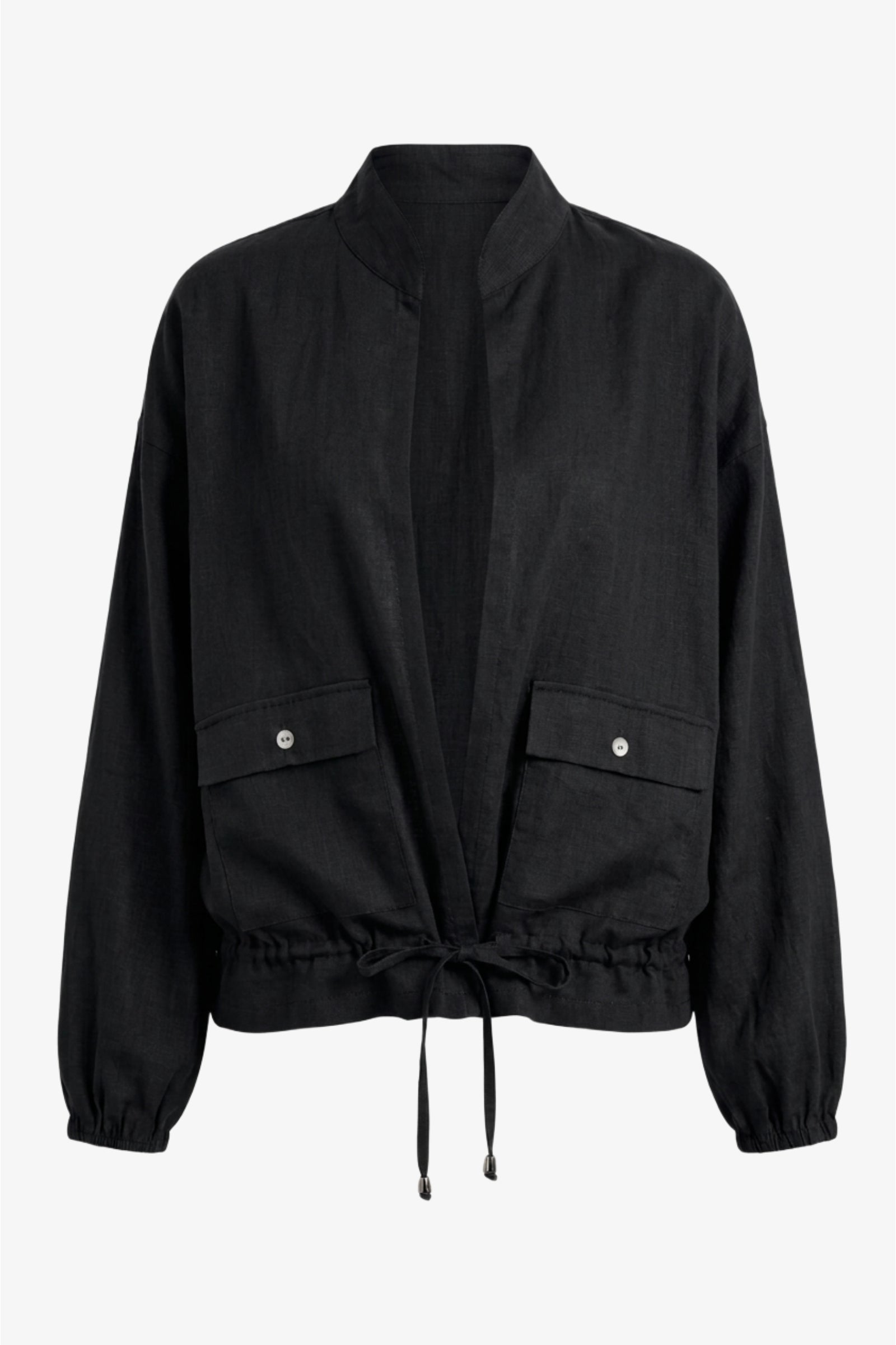 Drawstring Waist Shirt
