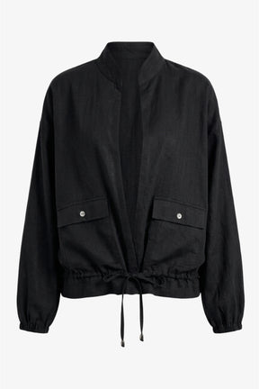 Drawstring Waist Shirt