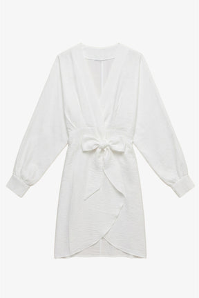 Wrap Mini Beach Dress