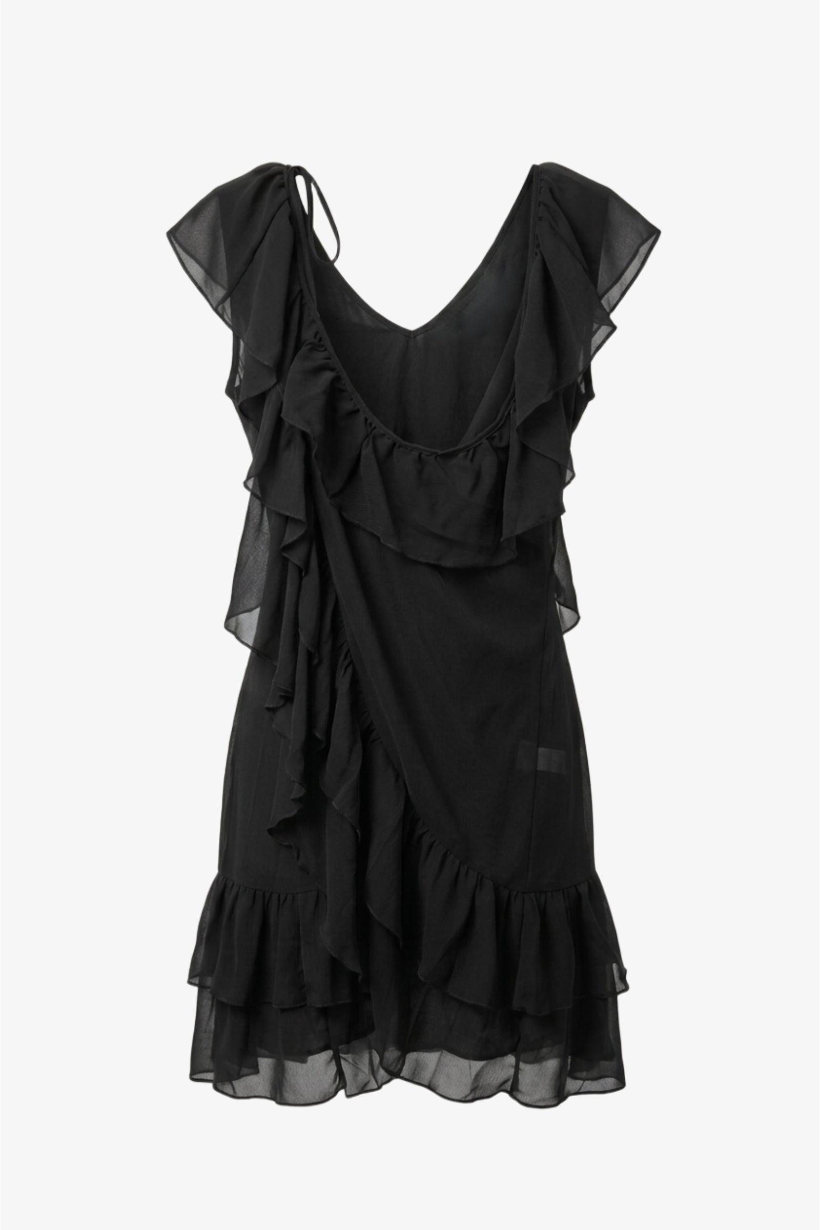 Flutter Sleeve Beach Dress