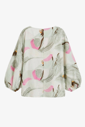 Artistic Botanical Blouse
