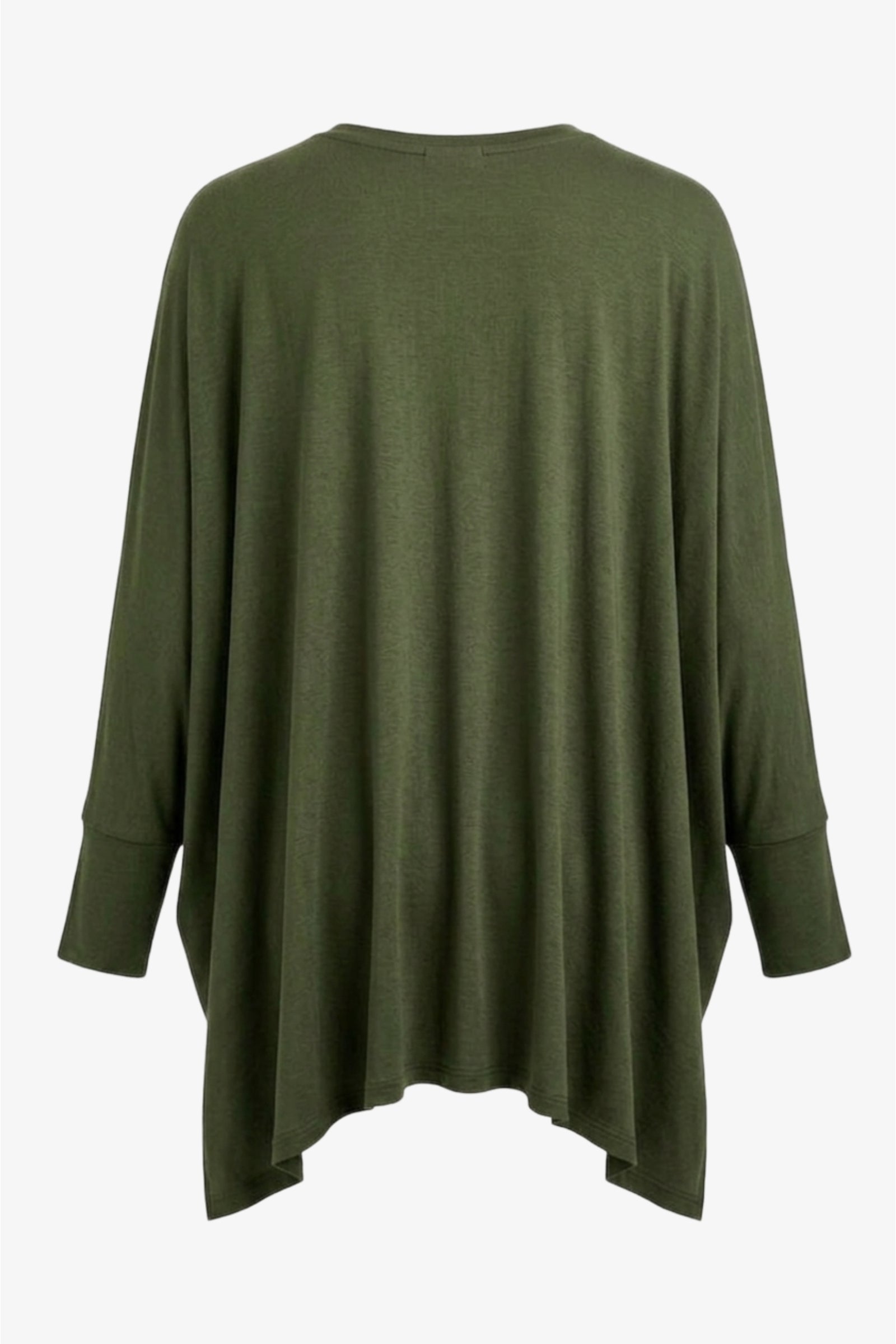 Flowy Asymmetric Poncho