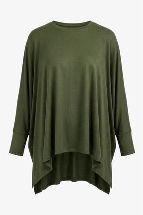 Flowy Asymmetric Poncho