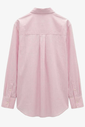 Chest-Pocket Striped Shirt