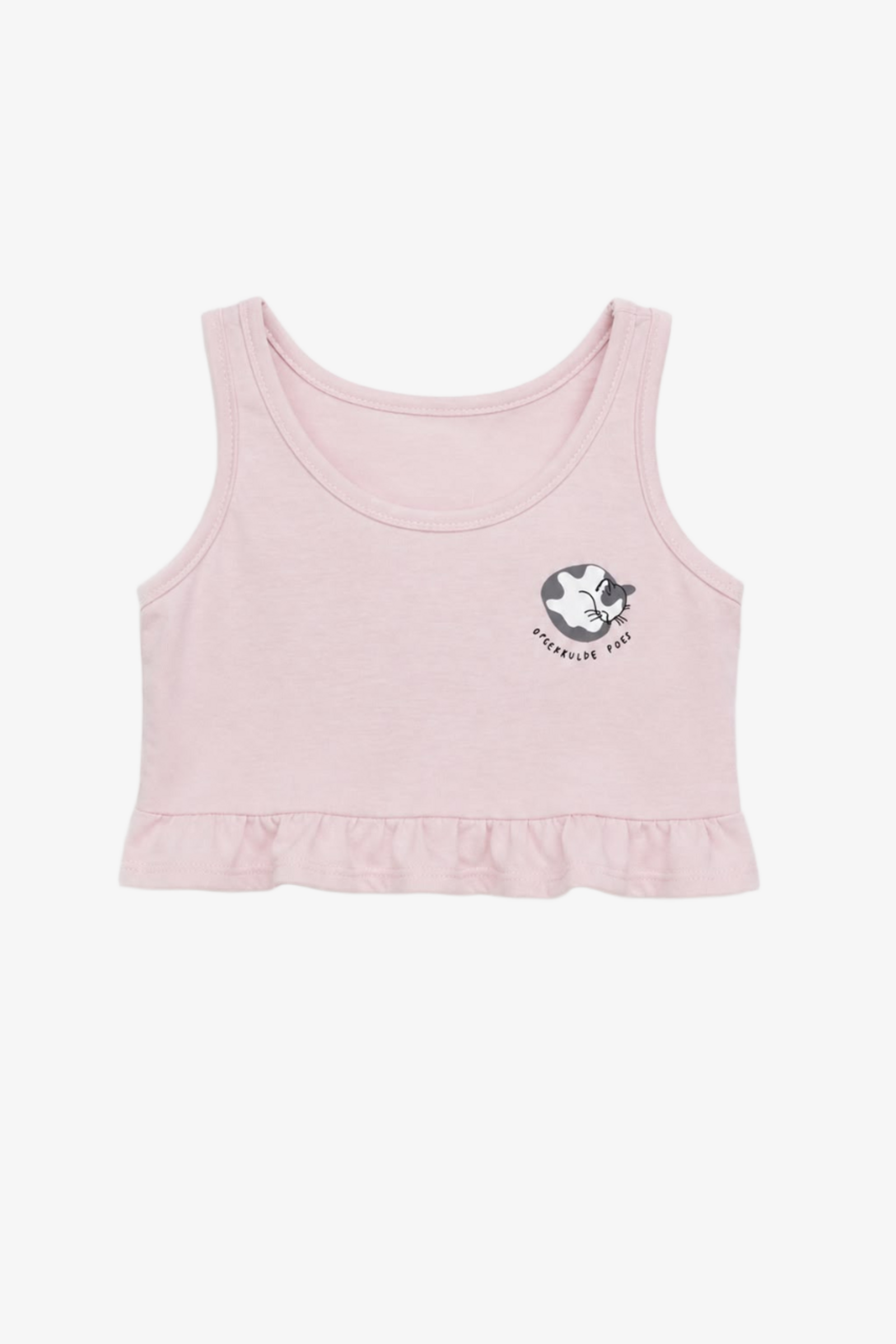 Girly Ruffled Hem Pyjama